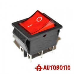 Prekidač 30A/250VAC  bakar/srebro 6-Pinski